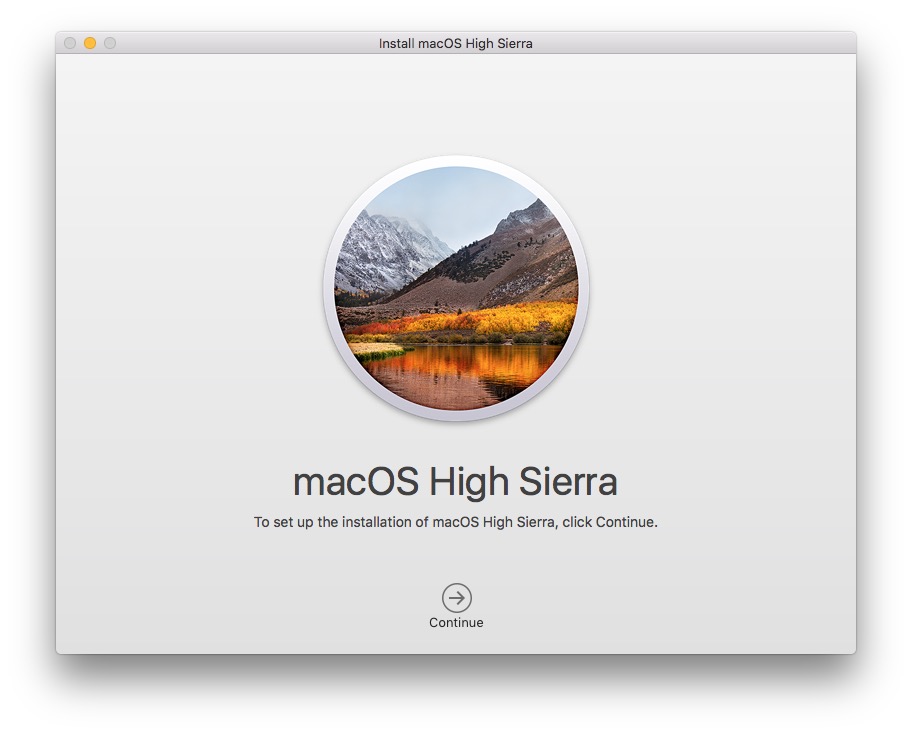 Download mac os high sierra usb